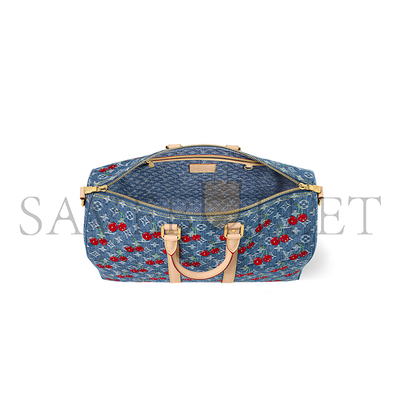 LOUIS VUITTON MURAKAMI LV X TM KEEPALL BANDOULIÈRE 45 M13875 (45*27*20cm)